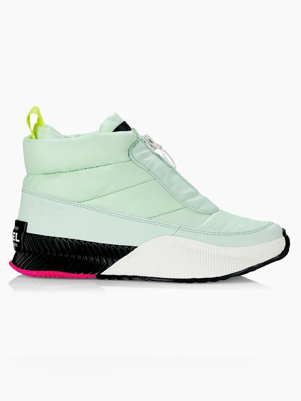 SOREL Out and About Puffy boots with zipper, insulated & waterproof NWT Size 7